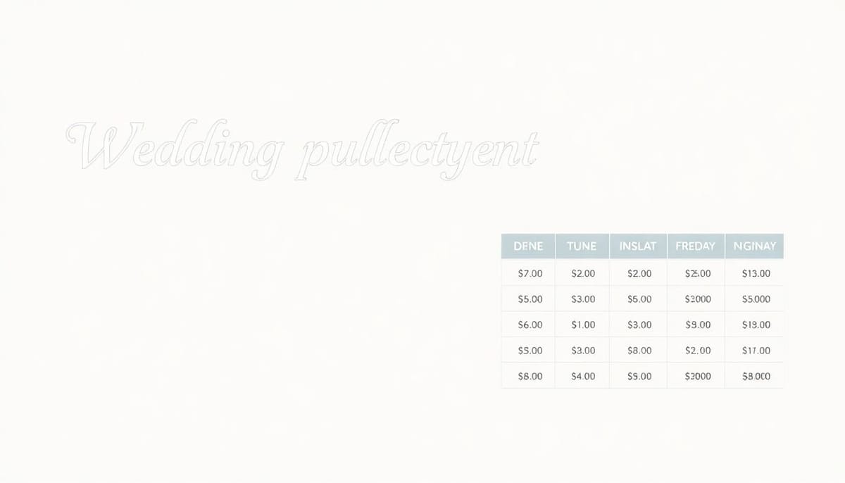 How to Track Wedding Vendor Payments Without Losing Your Mind