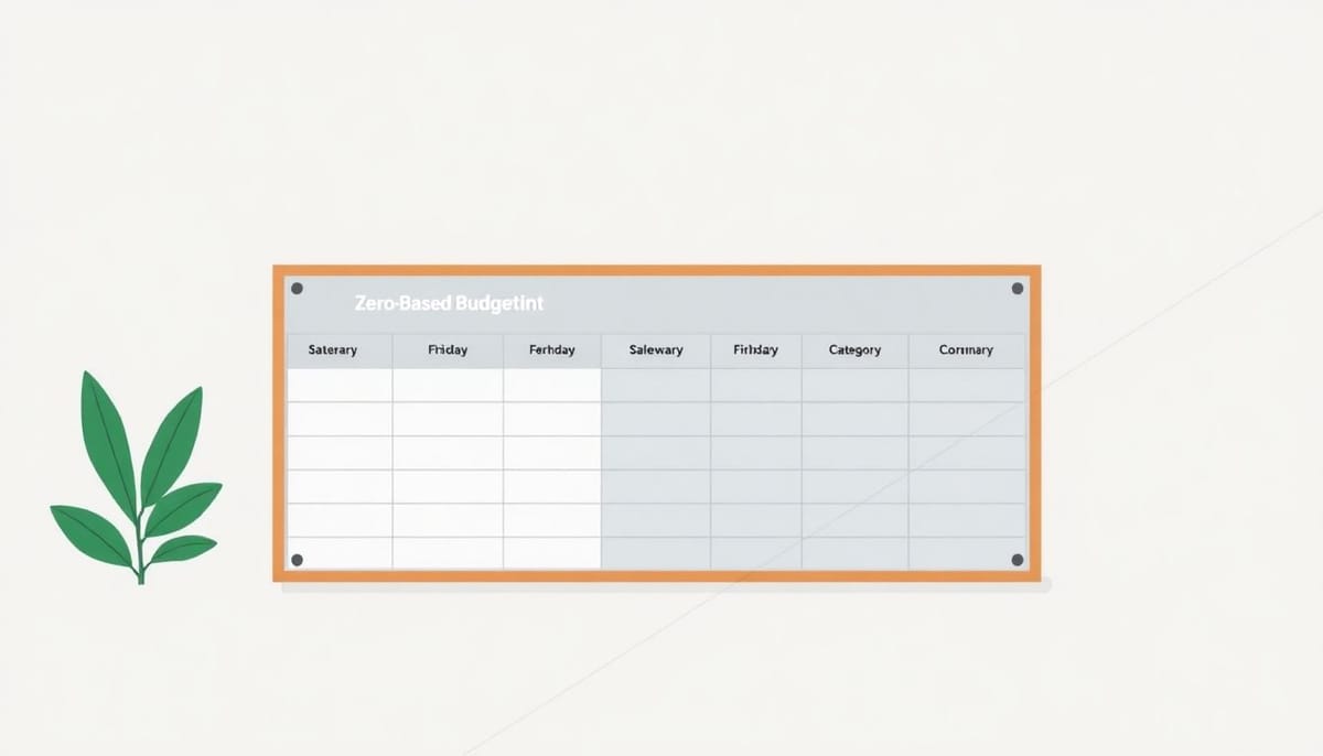 Zero-Based Budget Template: Build a Monthly Plan That Actually Balances
