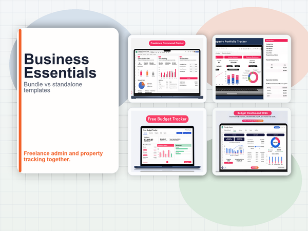 Business Essentials Bundle vs Standalone Business Templates
