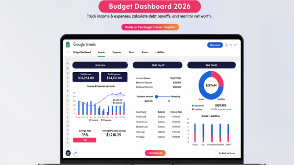 How To Set Up a Monthly Budget Spreadsheet That You Will Actually Use